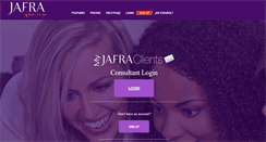 Desktop Screenshot of myjafraclients.com